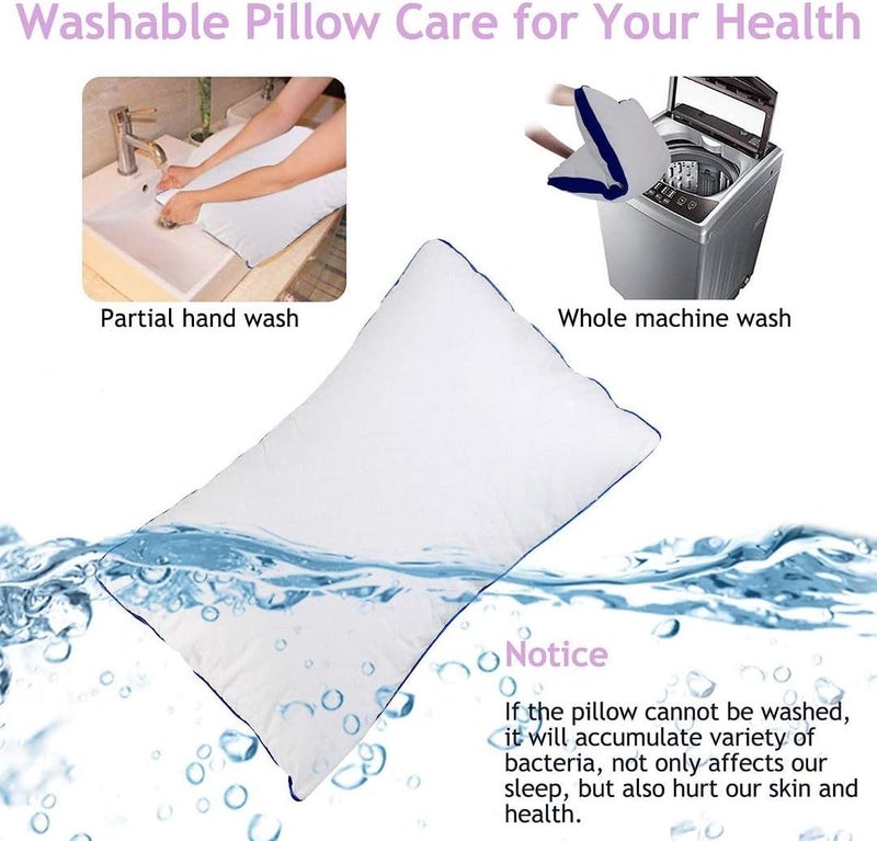 MoonRest Round Pillow Insert Hypoallergenic Polyester Form Stuffer-%100 Cotton Blend Covering for Sofa Sham, Decorative Pillow, Cushion and Bed – 17 Inch Diameter - Image 4